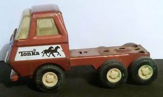 Vintage Tonka Lowboy Toy Truck Very Rare Metal Toy Truck