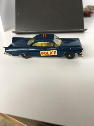 1964 Husky Buick Electra Police Car (blue) 1:64 Scale