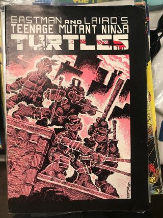 Ninja Turtles 1 Vf 3rd Print & Nm 3 1st Print Tmnt Comic Mirage 1984