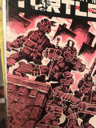 Ninja Turtles 1 VF 3rd Print & NM 3 1st Print TMNT Comic Mirage 1984 3
