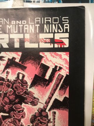 Ninja Turtles 1 VF 3rd Print & NM 3 1st Print TMNT Comic Mirage 1984 6
