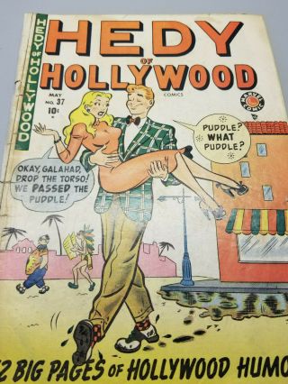 Hedy Of Hollywood 37 | Htf Marvel 1950