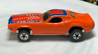 Hot Wheels Dixie Challenger Hemi 1/64 Orange Vintage Diecast Loose Mopar