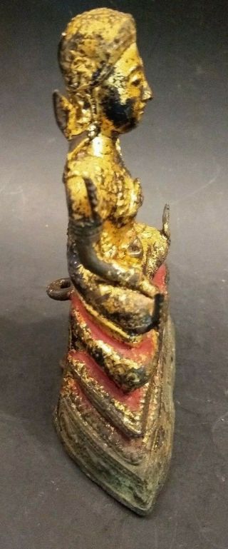 Fine Antique Bronze Buddha - THAILAND - 19th or Early 20th Century 5