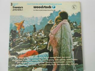 Woodstock - Music From The Soundtrack And More 3x Set Vinyl Lp Record