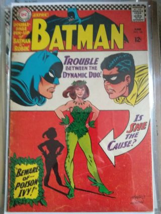 Batman 181 1966 Vg Fn 5.  0 5.  5 1st Appearance Poison Ivy Birds Prey Harley Quinn
