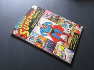 Superman Annual 1 - - Dc 1960 - Reprints 1st Supergirl Story Justice League