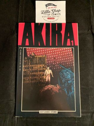 Akira (1988) 1 Fnvf 1st Print 1st Kaneda Tetuso Epic Comics Movie