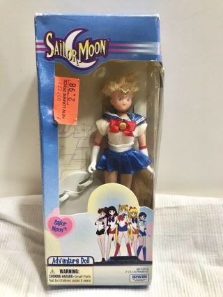 Vintage Sailor Moon Adventure Dolls Sailor Moon 6 " Doll Irwin