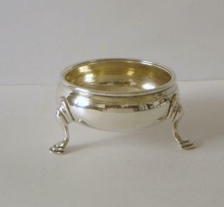 A George Ii Sterling Silver Salt Pot London 1750