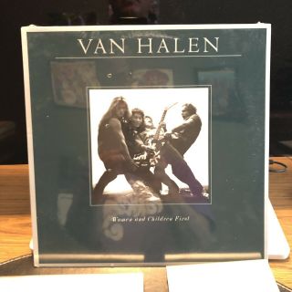 Van Halen ‎women And Children First Vinyl Record Lp Album Usa 1980 Hs3415
