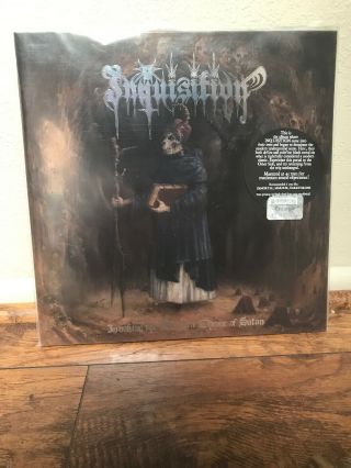 Inquisition Invoking The Majestic Throne Of Satan Black Metal Lp Vinyl Som 1st