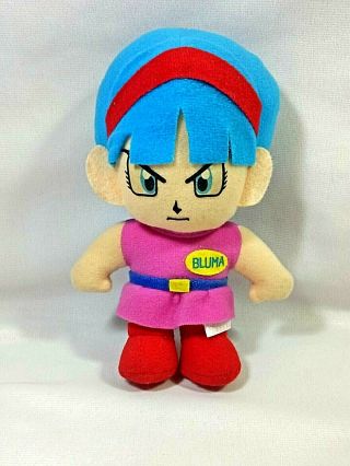 Rare Dragon Ball Z Bulma 7 " Plush Doll Figure Banpresto Japan Ufo Prize Toy 1992