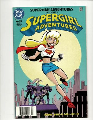 Supergirl Adventures 21 Vg/fn Dc Comic Book Superman Bruce Tim Cover J371