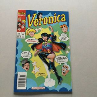 Veronica 111 May Archie 2001 Dan Parent Comic Superhero Veronica