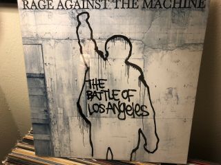 Rage Against The Machine Lp Battle Of Los Angeles (music On Vinyl) Import Ex