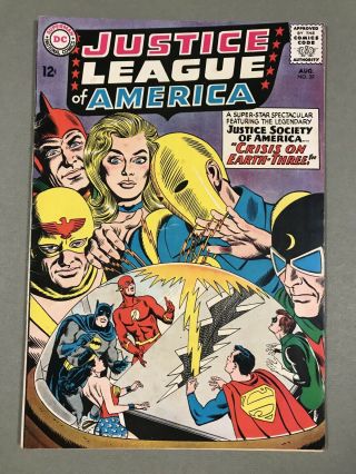 1964 Dc Justice League Of America 29 Classic Jsa / Crisis Cover