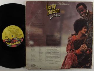 LEROY HUTSON Love Oh Love CURTOM LP 2