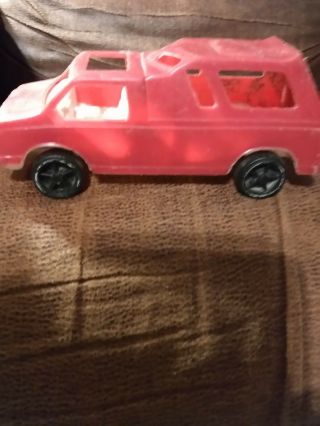 Vintage Gay Toy Inc.  Plastic Truck Red And White Item 537