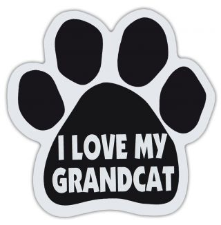 Cat Paw Shaped Magnets: I Love My Grandcat | Cats,  Gifts,  Cars,  Trucks