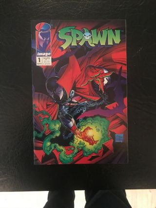 Image Comics Spawn 1 1992 Nm/nm,  White Pages 1st Appearance Of Spawn