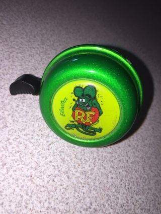 Electra Ed Big Daddy Roth Rat Fink Metal Bike Tricycle Bicycle Bell Green