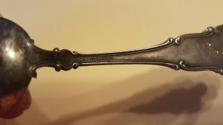 AWESOME 1899 CHRISTMAS RISQUE SEMI - NUDE LADY STERLING SILVER SPOON 4