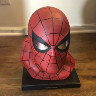 Dynamic Forces Spider - Man Life Size Bust Head By Alex Ross Statue Marvel
