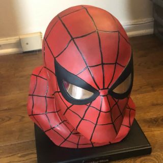 DYNAMIC FORCES SPIDER - MAN LIFE SIZE BUST HEAD BY ALEX ROSS STATUE MARVEL 5
