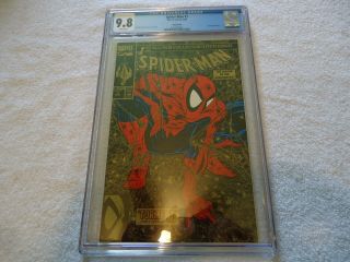 Marvel Spider - Man 1 Cgc 9.  8 Gold Edition Todd Mcfarlane Lizard Far From Home Mcu