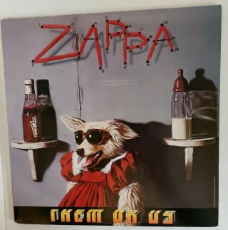 Frank Zappa " Them Or Us " Lp Record - Svbo - 74200 Vinyl Ex Cond