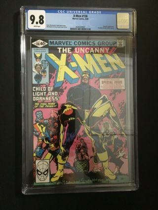 X - Men Marvel 136 Cgc 9.  8 (8/80) Final Phase Of The Phoenix (268 - Cgc 9.  8 