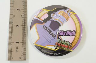 Lcja Tiger & Bunny Namja Town Sky High Pin Button Badge 442
