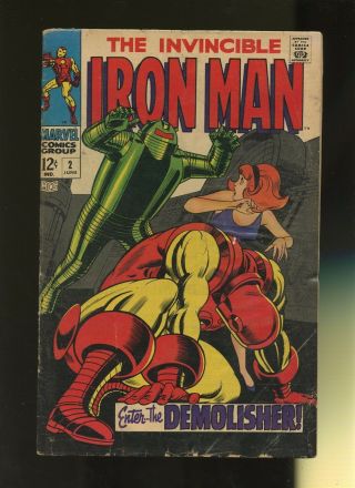 Iron Man 2 Gd/vg 3.  0 1 Book Marvel 2nd Issue Vol.  1 1968 1st Appearances =