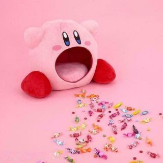 Kawaii Game Kirby Plush Soft Sleep Siesta Toe Box Pillow Cosplay Gifts Toy