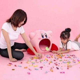 Kawaii Game Kirby Plush Soft Sleep Siesta Toe Box Pillow Cosplay Gifts Toy 3