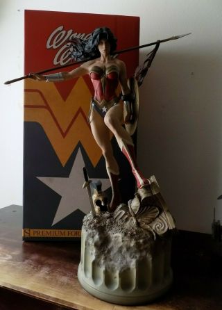 Sideshow Dc Comics Wonder Woman Premium Format Statue Collector’s Edition