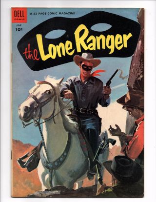 The Lone Ranger 72 (jun 1954,  Dell) - Fine -