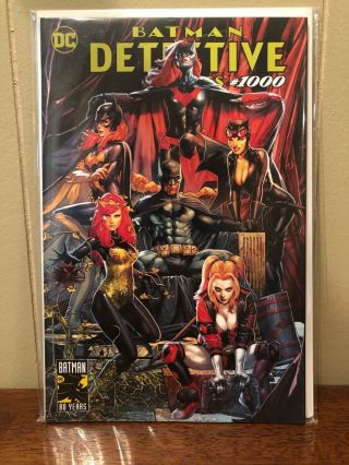 Dc Batman Detective Comics 1000 Jay Anacleto Variant Cover Nm Harley Quinn