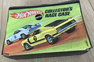 Vintage 1969 Hot Wheels Collector’s Race Case