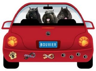 Bouvier - Pupmobile Magnet