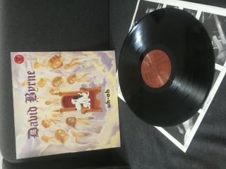 David Byrne Uh - Oh Album Talking Heads Lp Vinyl Rare Ex