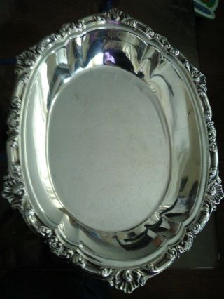 Antique Tiffany Co Makers Silver - Soldered Er Double 3038/250 Bowl C 10in