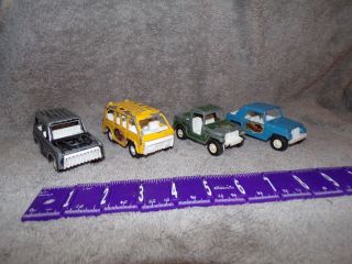 Tootsietoy 1970 Busy Bee Bus & Jumping Jeeper & 80 