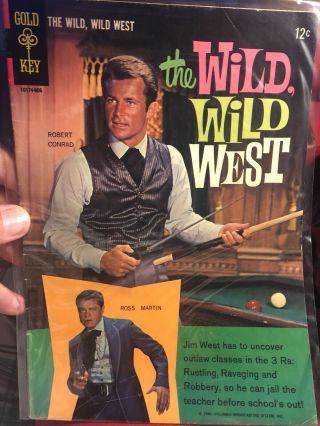 Wild Wild West Silver Age Gold Key Comic Book Issue 1 1966