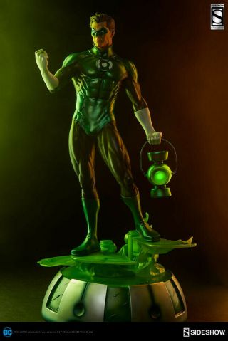 Ex Sideshow Green Lantern Premium Format Figure Statue Exclusive V2