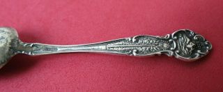 RARE Detailed 1905 Lewis & Clark Expo Portland,  Oregon Sterling Souvenir Spoon 7
