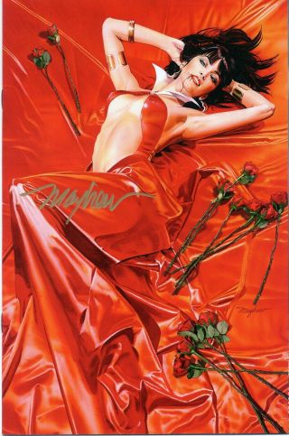 Vampirella: Roses For The Dead 1 Mike Mayhew Variant Signed Cover “b” Ltd 500