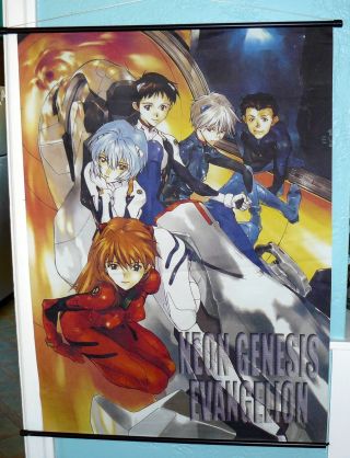 Neon Genesis Evangelion Wall Scroll Anime