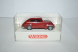 Wiking 839 - 01 Volvo Pv 544 Sedan (red) - W/box